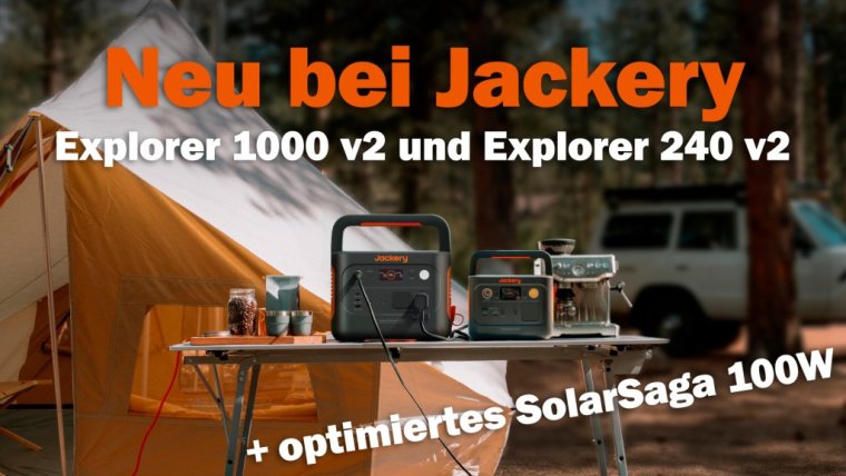 Neu bei Jackery: E1000 v2 und E240 v2